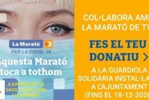 Marato TV·3 per la COVID-19
