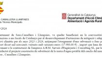 Subvenció per actuacions de mitigació i adaptació al canvi climàtic 